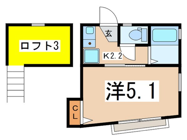 Ｇ・Ａヒルズ西横浜の物件間取画像